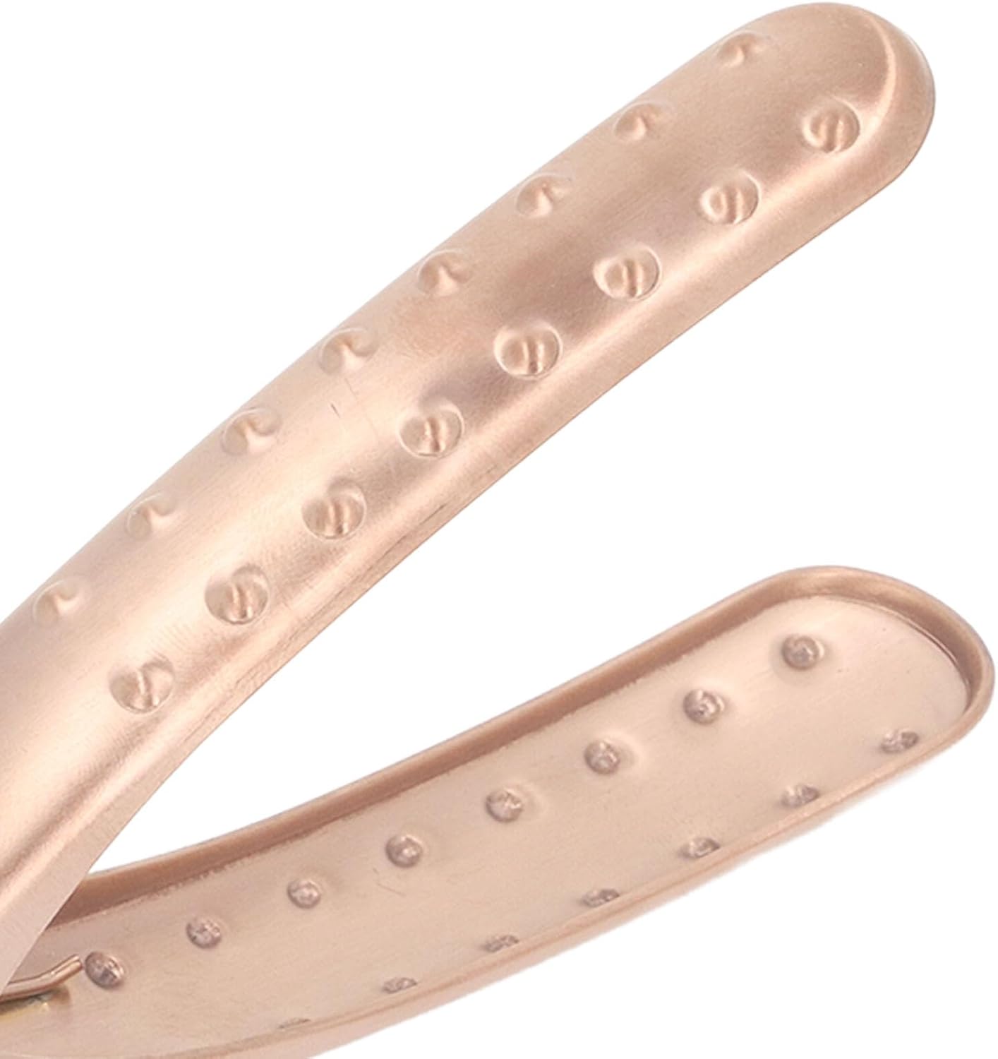 Stainless Steel Chestnut Cutter Tool Rose Gold Cross Shaped Comfortable Grip Easy Operation Protable Nutcracker Chestnut Clip for Kitchen