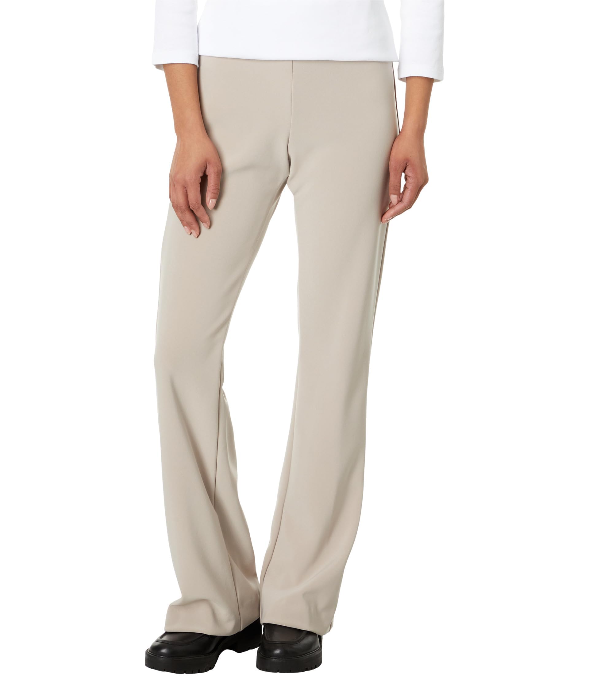 Krazy Larry Womens Tall Size Long Micro Slight Flare Pant