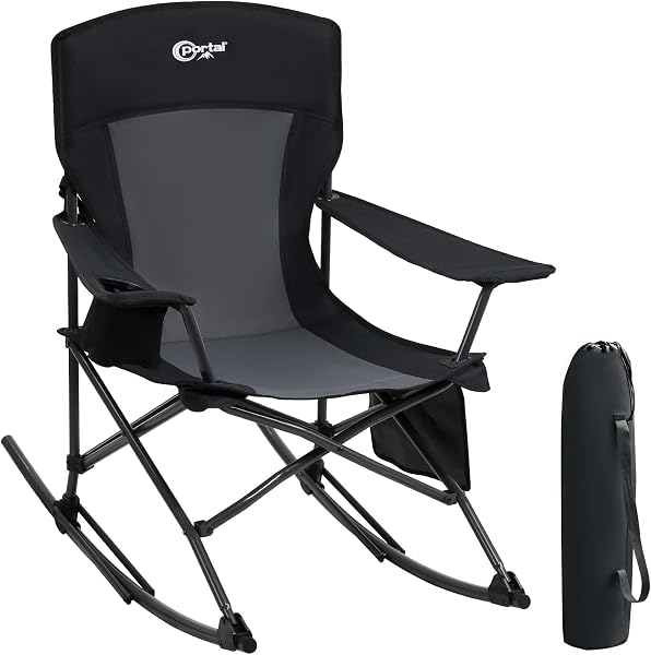 Portal Outdoor Rocking Camping Chair Folding Portable Rocker