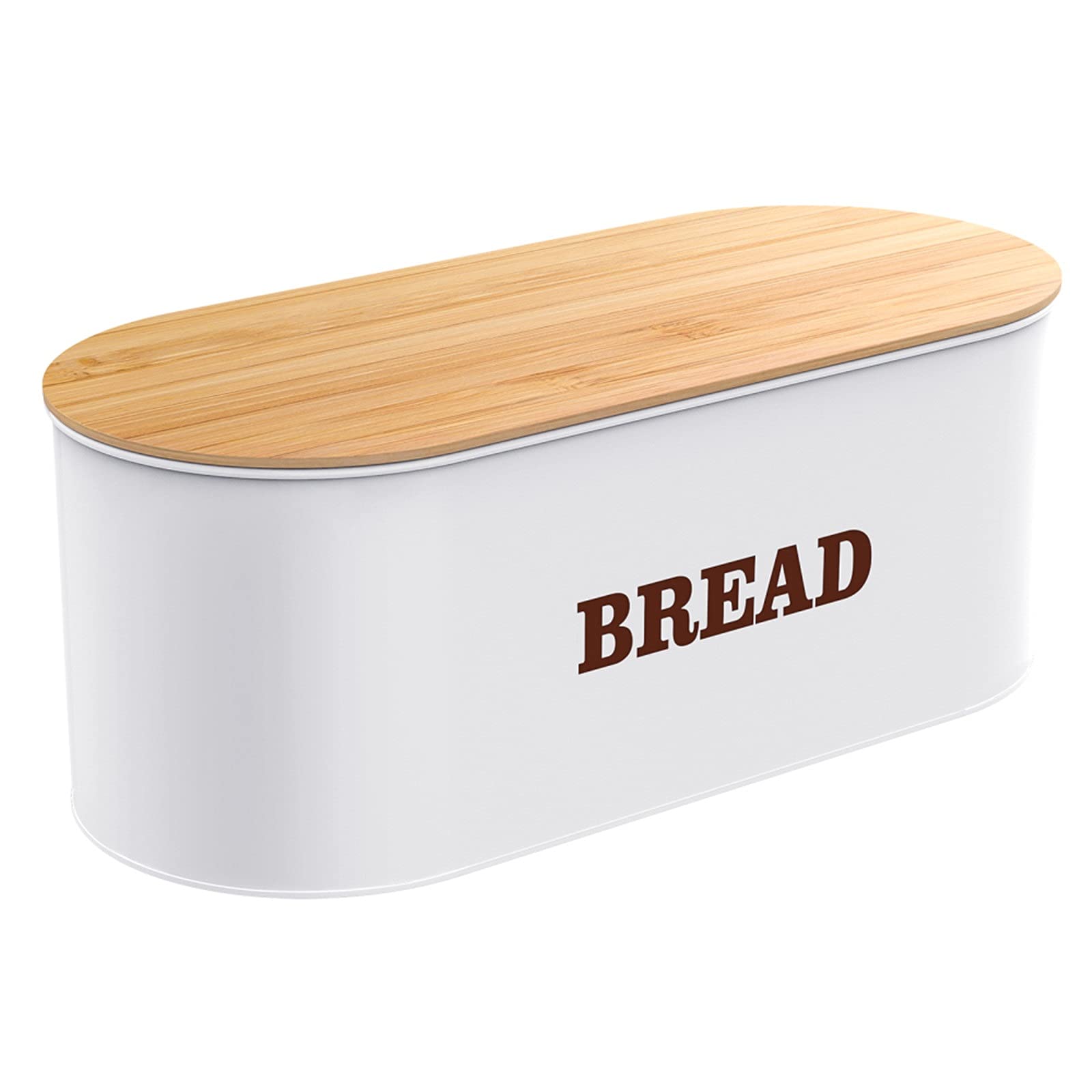 TLMDXTEU Bread Box Bread Storage Box Container with Lid for Kitchen Counter