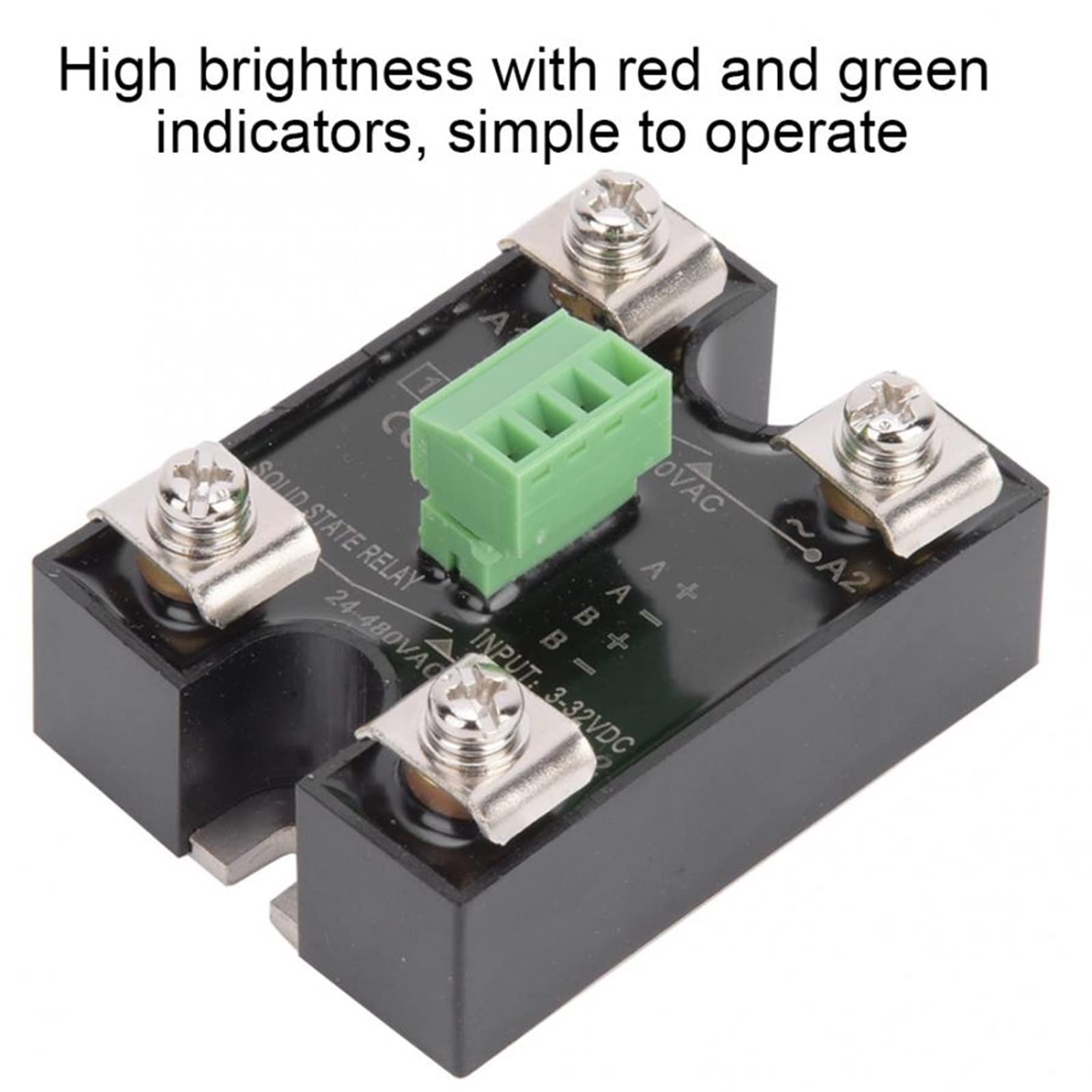 10DA 25DA 40DA SSR doble canal DC Control AC relé monofásico de estado sólido 10A 25A 40A módulo retardo voltaje con carcasa(SK40DA)