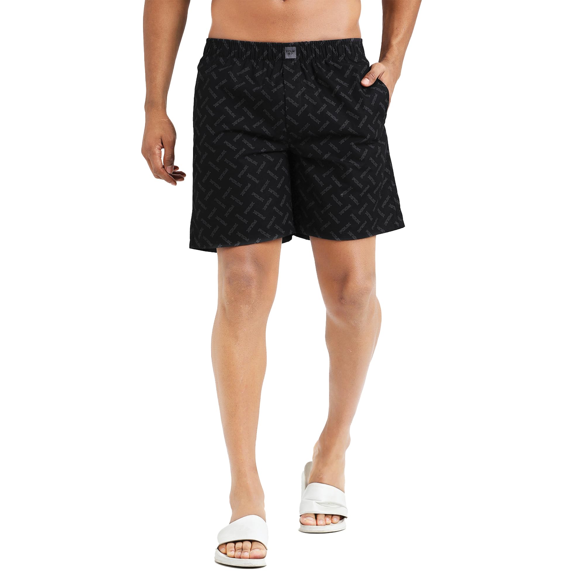 french connection Men's Boxer Shorts (Leyton_Jet Black-2-picture-30