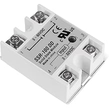 SINOTIMER SSR100A 3-32V 12V DC TO 5-60V DC Load SSR-100DD SSR 100DD Solid State Module Relay DC-DC Single Phase 1Pcs