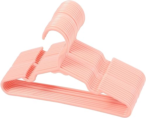 Miniatura 1 de 120 perchas de armario de bebé, color rosa, antideslizantes, para ropa de bebé, regalo para ropa de recién nacido, percha ultrafina para niñas y