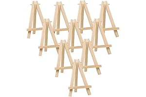 10PCS Artistic Mini Wooden Easel Stands