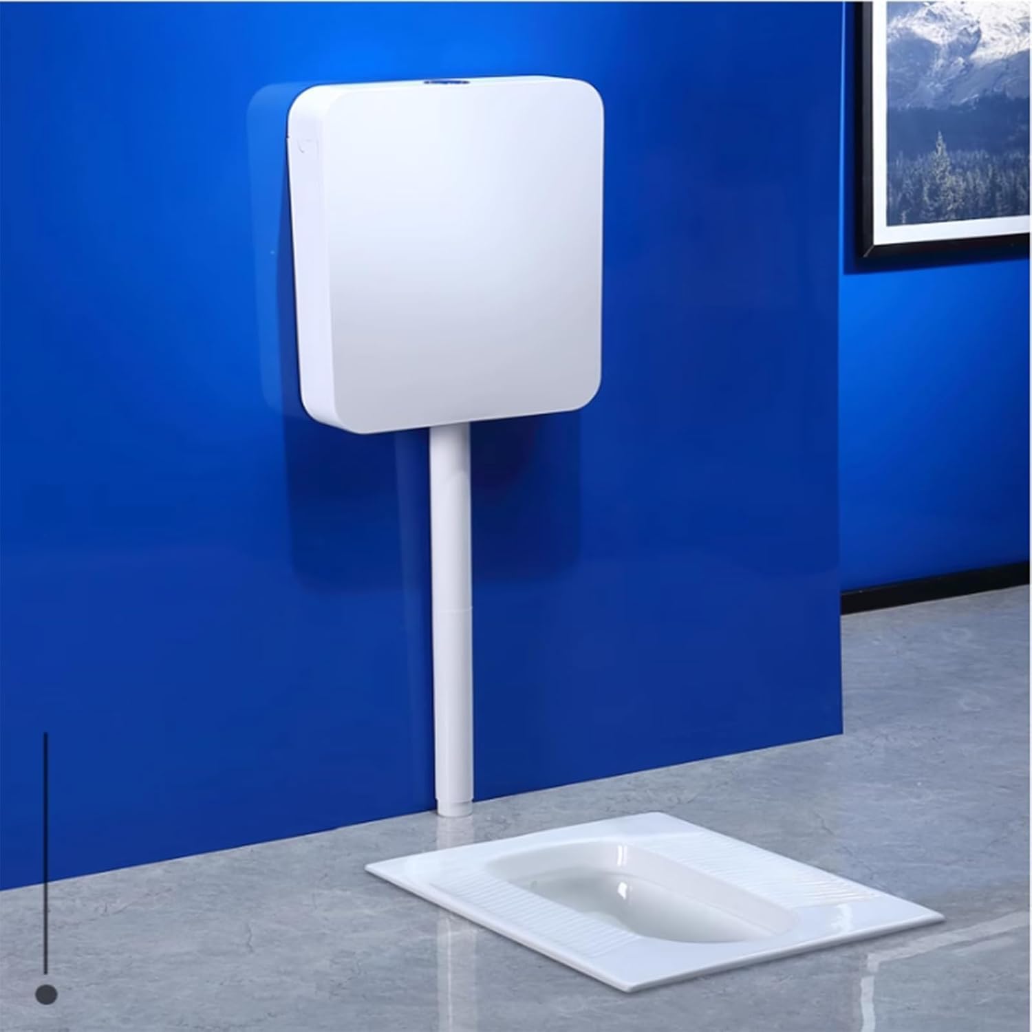 Deodorizing Ceramic Squat Toilet Sh Tank Set for Bathroom - Household Sanitation Solution with Efficient Pit Design