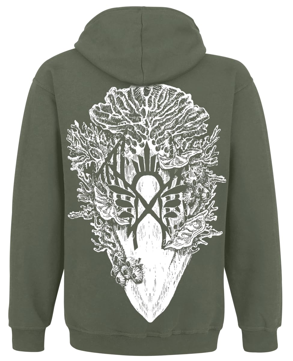 Sleep Token Mask Green Männer Kapuzenpullover grün