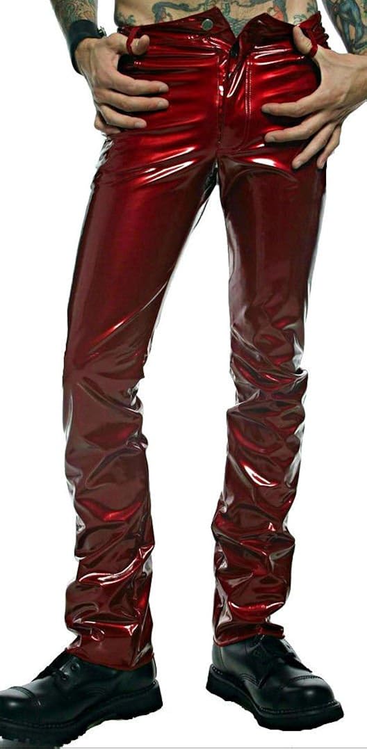 Lip Service Men's Vinyl PVC Gothic Punk 
