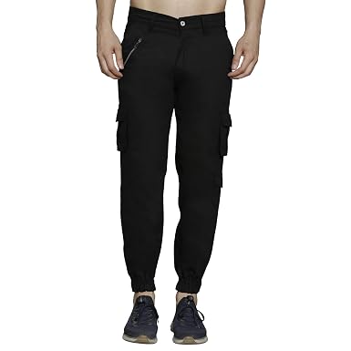 Buy Meoby Men Regular Fit Cargo Pants 