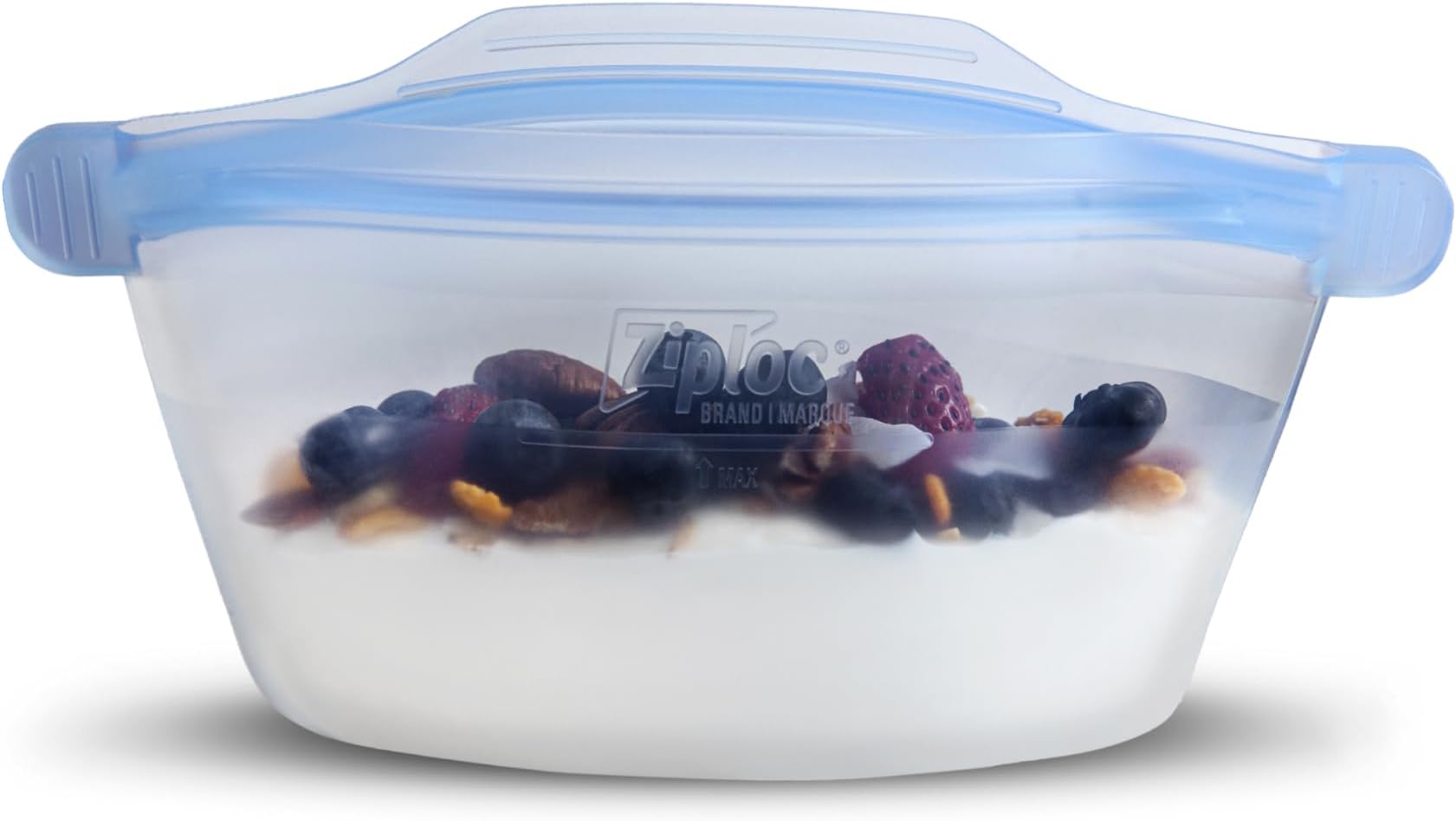 Endurables Silicone Food Storage Meal Prep Containers, Microwave Safe and Eco-Friendly, Medium Container, 1 Count