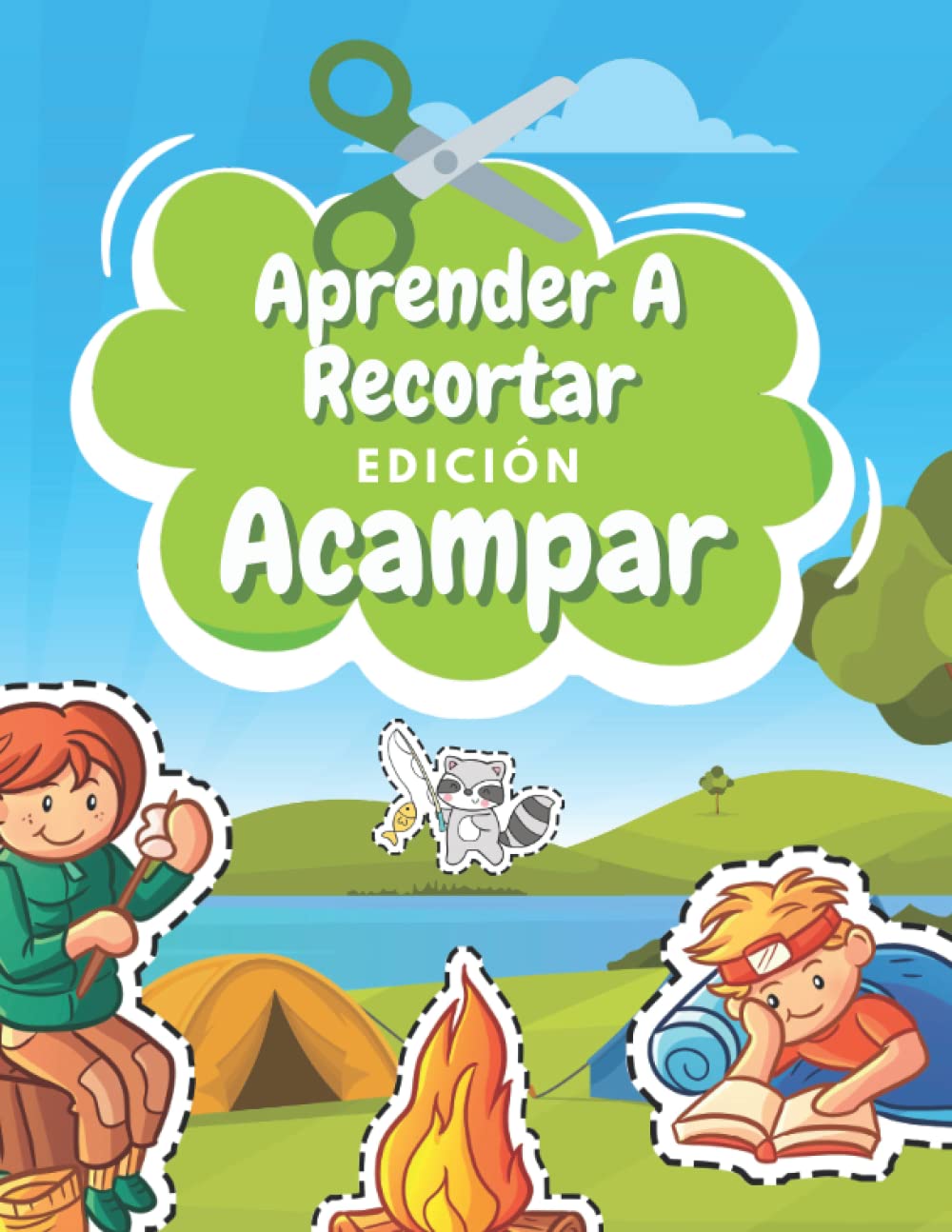 Buy Aprender A Recortar Edición Acampar Cuaderno De Actividades