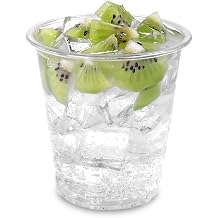 78mm 8oz PET Clear Cup- Cup and Lid Sold Separately-1000pcs
