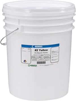 Magnaflux 387-01-1732-69 Magnavis Dry Magnetic Powder - Yellow