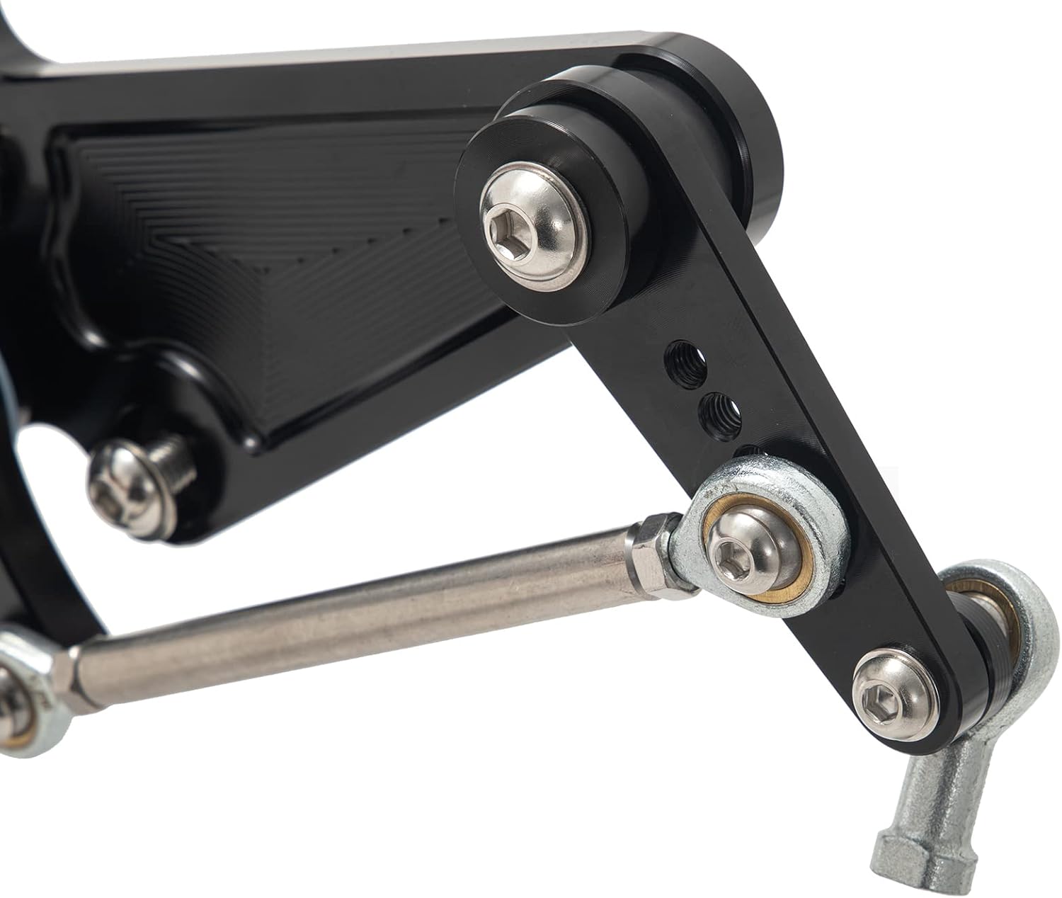 Forward Control Foot Peg for Honda VT1300 Sabre Stateline Interstate Fury 1300 Black