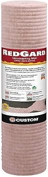 Custom Building Products RedGard 54 sq. ft. 39.4 in. x 16.5 ft. Uncoupling Mat Membrane for Tile and Stone