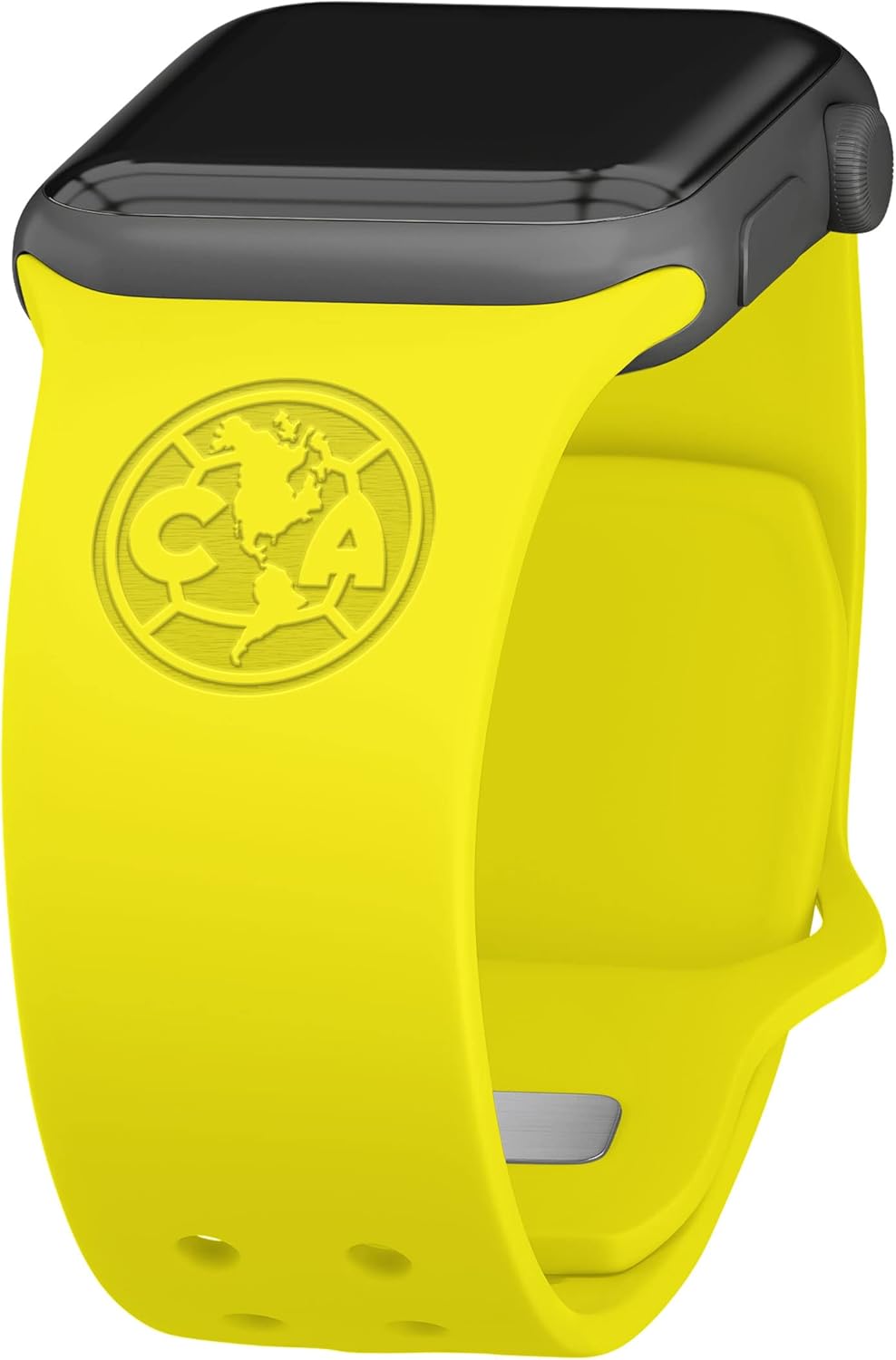 Affinity Bands Club America Engraved Silicone Sport Band Compatible with Apple Watch