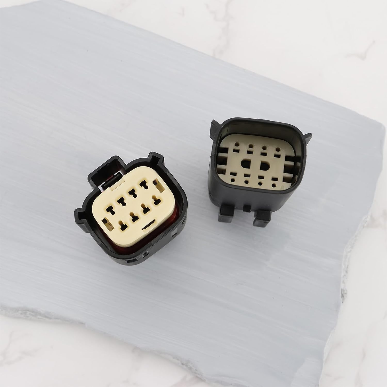 ECSiNG 1 Sets of 8 Pin Wire Connector Automotive Lamp Light Connector Model MX150 8pin Male Female Connector with Terminals Compatible with Molex