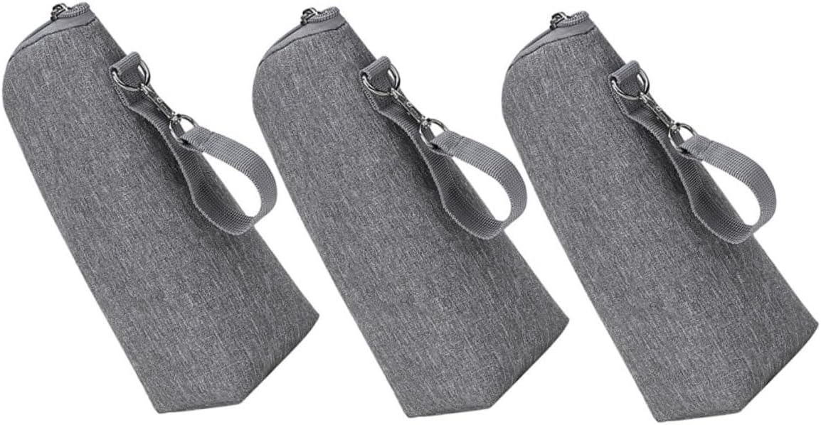 3pcs Daycare Bottle Bag Insulation Thermal Milk Bottle Milk Container for Outdoors