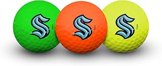Team Effort Multi-Color Golf Balls Pack of 3 NHL