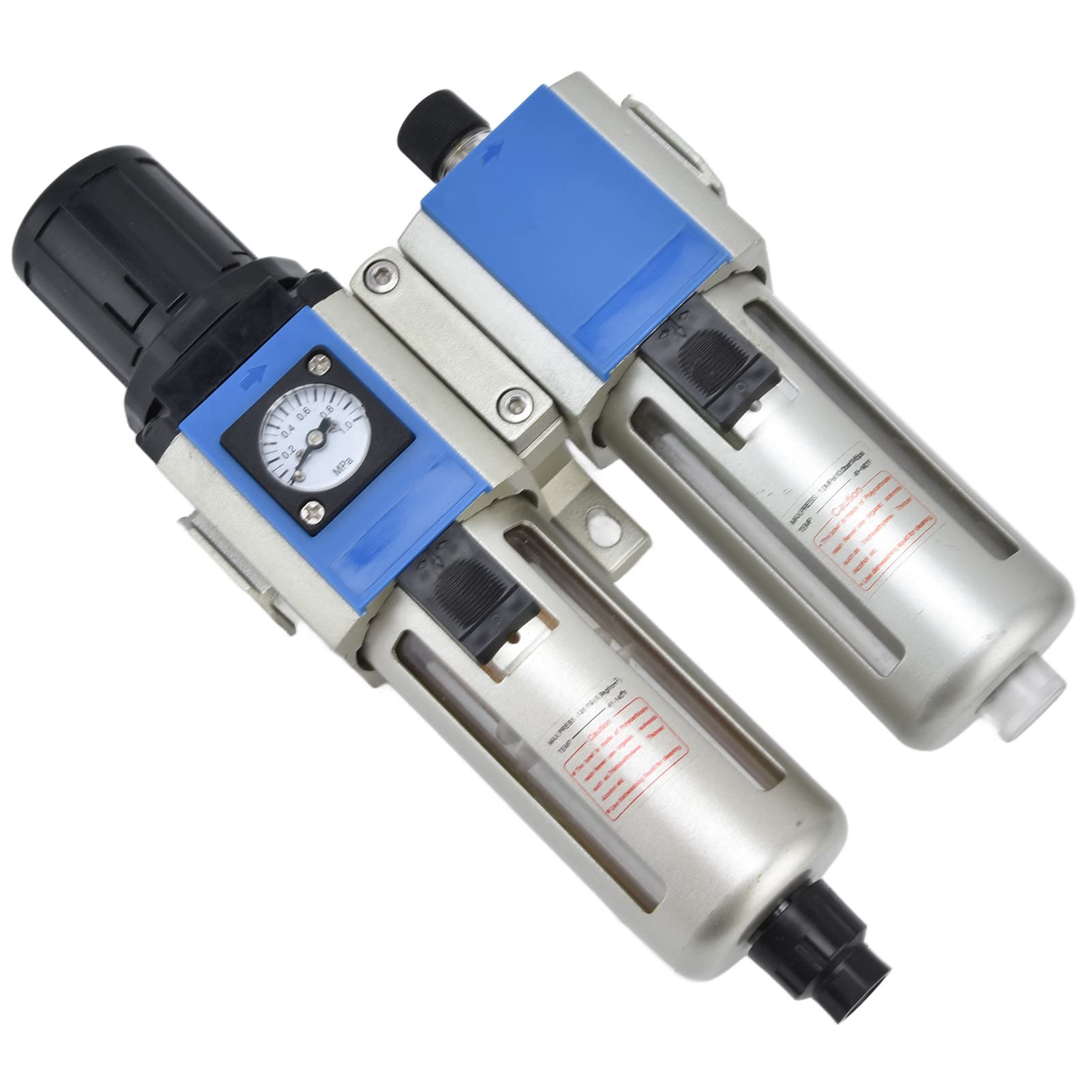 Tbest COMBOSE LUBRATORE TBest, Regolatore di Pressione del Filtro del Flusso del Compressore dell'aria Combinazione Lubritaria (GFC300-15)