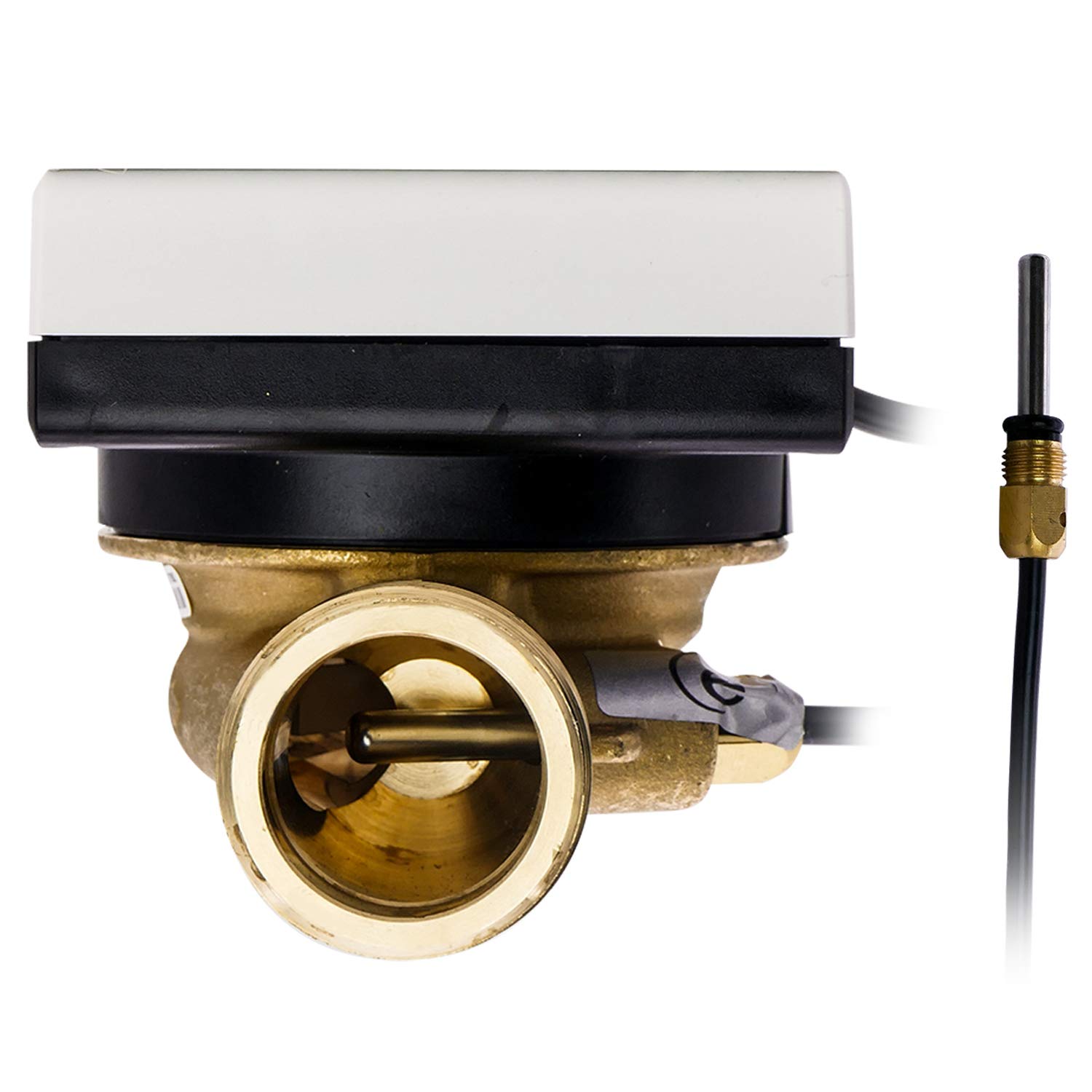 Wärmezähler Zähler Plattform SensoStar E Einstrahl Kompakt Nenndurchfluss Qn 2,5 m³/h, Anschluss 1 Zoll, Baulänge 130 mm, Temperaturfühler Ø 5,2 mm Eichung 2026 gültig bis 2032
