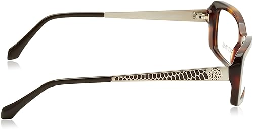 Miniatura 3 de ROBERTO CAVALLI RC0822-052 - Marco para lentes Dark Havana con lente de demostración transparente de 2.087in, Habana