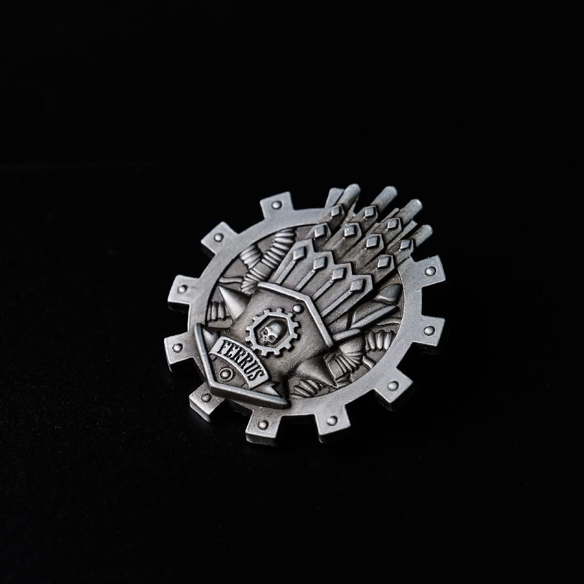 Starforged Warband Chapter Icon Iron Hands Pin Badge Warhammer 40000 Brooch