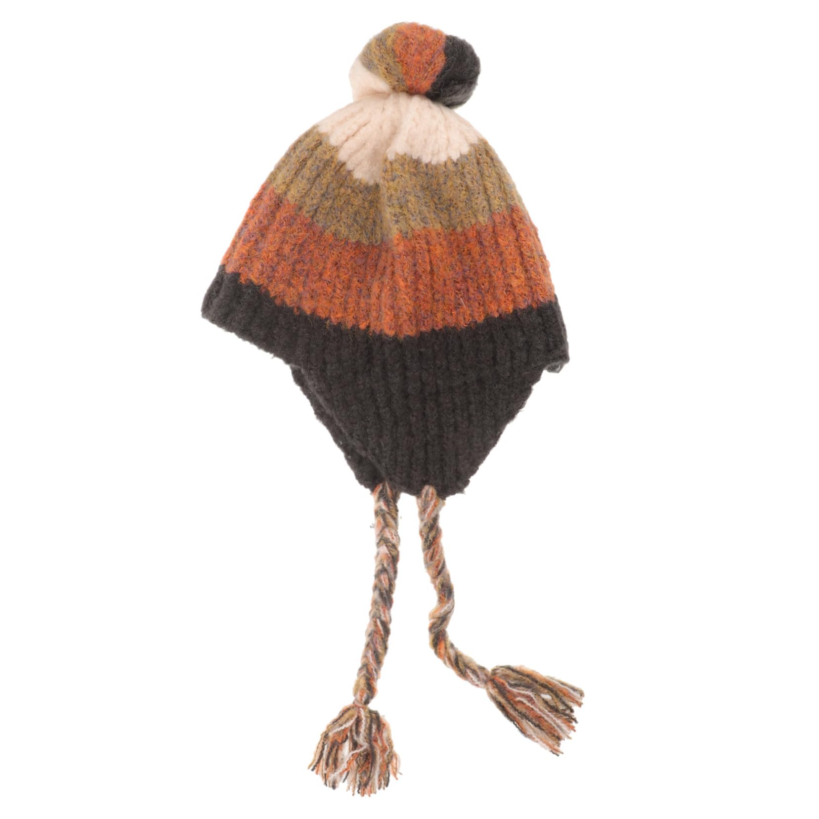 Holibanna gorro tejido con orejeras gorras sombrero del cubo de las señoras sombrero de mujer sombrero plegable tapa gorro termico gorros mujer sombrero de tejer gorro caliente hilo