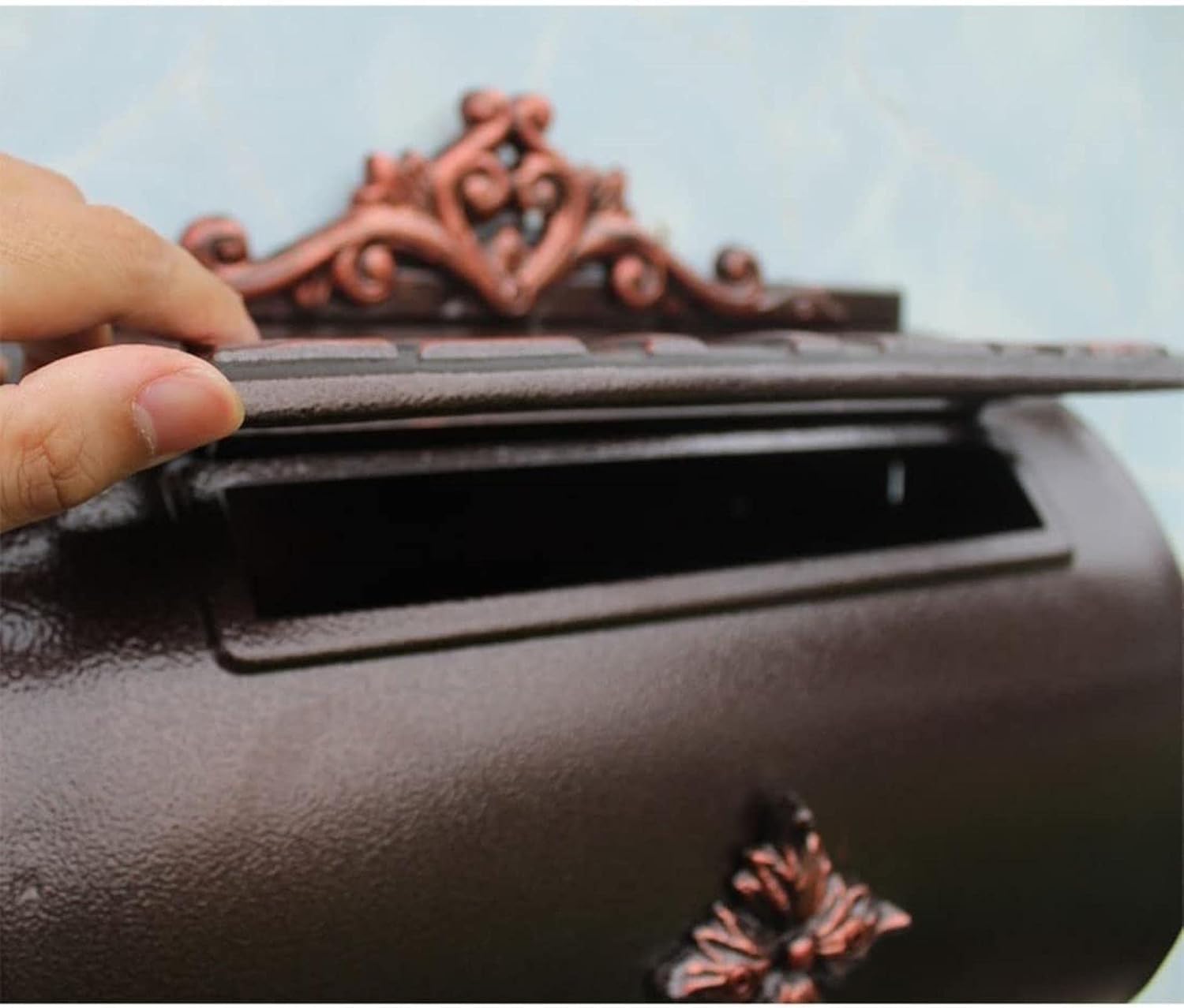 13Inch Wall Mount Letterboxes Mail Drop Collection Boxes Package Lockers Envelopes Mailing Supplies Metal Mailbox Posts