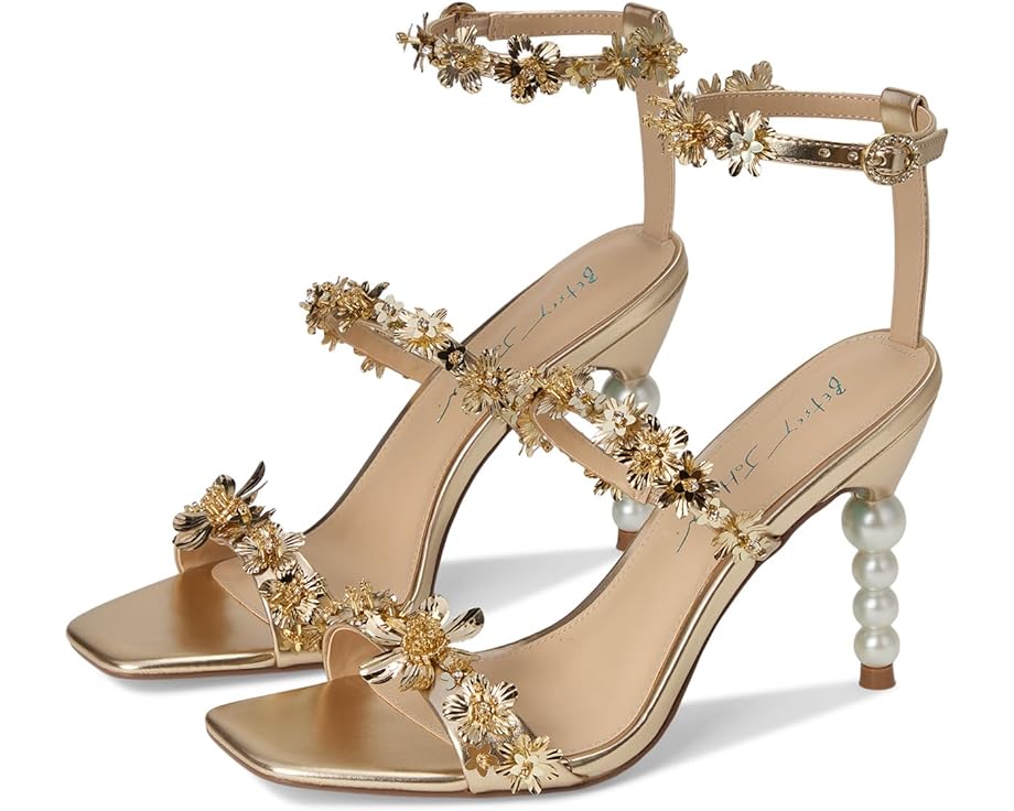 Blue by Betsey Johnson Lorra Heeled Sandals - Pair View