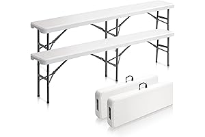 VINGLI Folding Bench Seating: Practicality and Comfort for Any Occasion