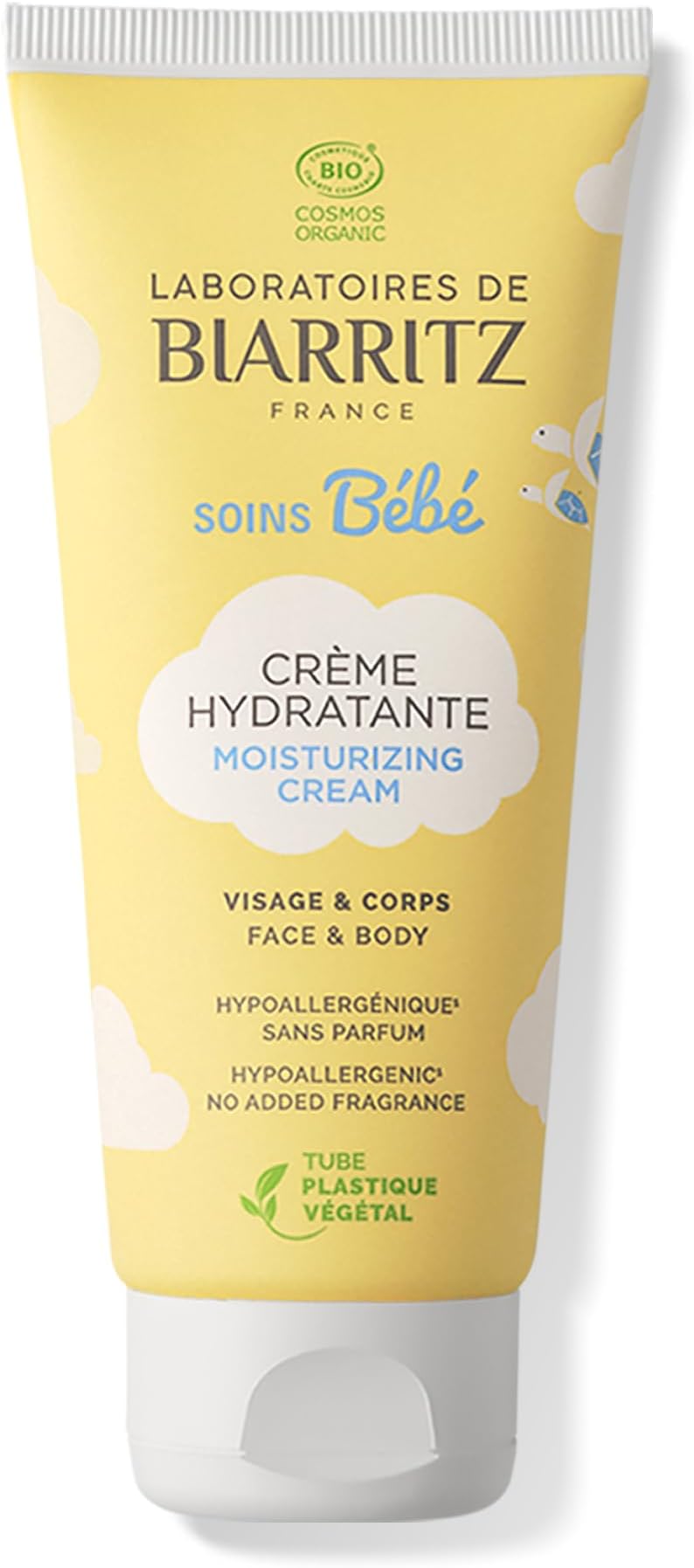 Laboratoires de BiarritzOrganic Moisturizing Cream 100mlCOSMOS Organic by EcocertCOSMOS Organic by EcocertCOSMOS Organic by Ecocert