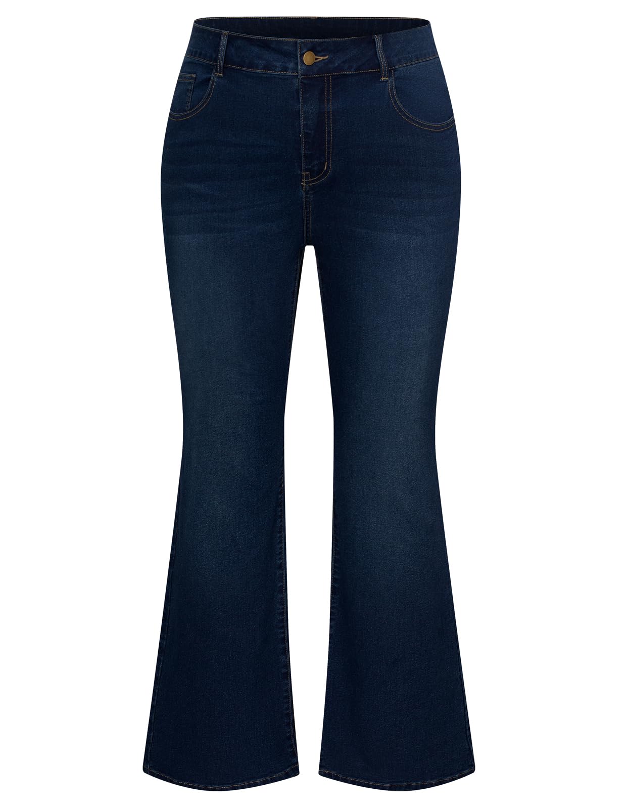 Hanna Nikole Wide Flared Bell Bottom Jeans
