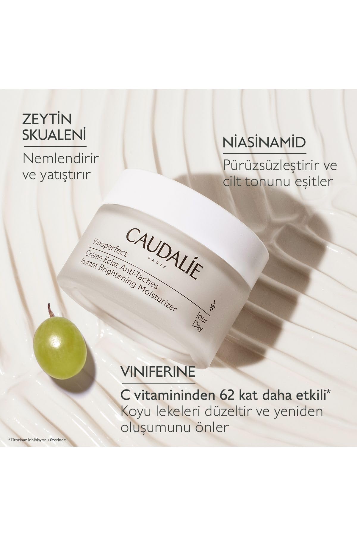 Caudalie Caudalie Vinoperfect Dark Spot Leke Karşıtı Gündüz Bakım Kremi 50ml 1 Paket (1 x 1 Adet)