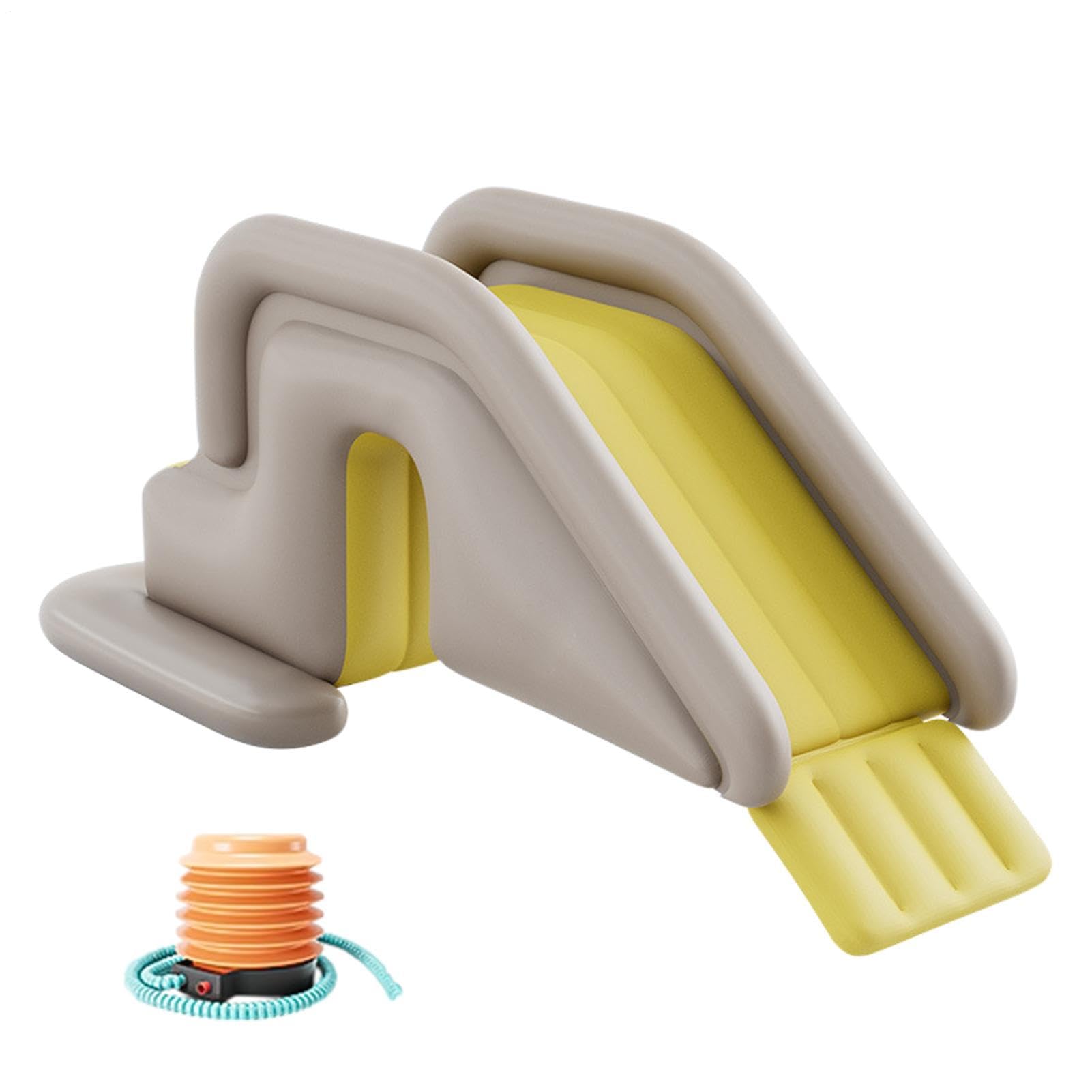 Toboggan Gonflable pour Piscine, Toboggans Aquatiques D'extérieur, Toboggans Anti-basculement pour Parc Aquatique pour, Toboggans Gonflables pour Piscines Creusées Ou Enterrées, Aire De Jeux A