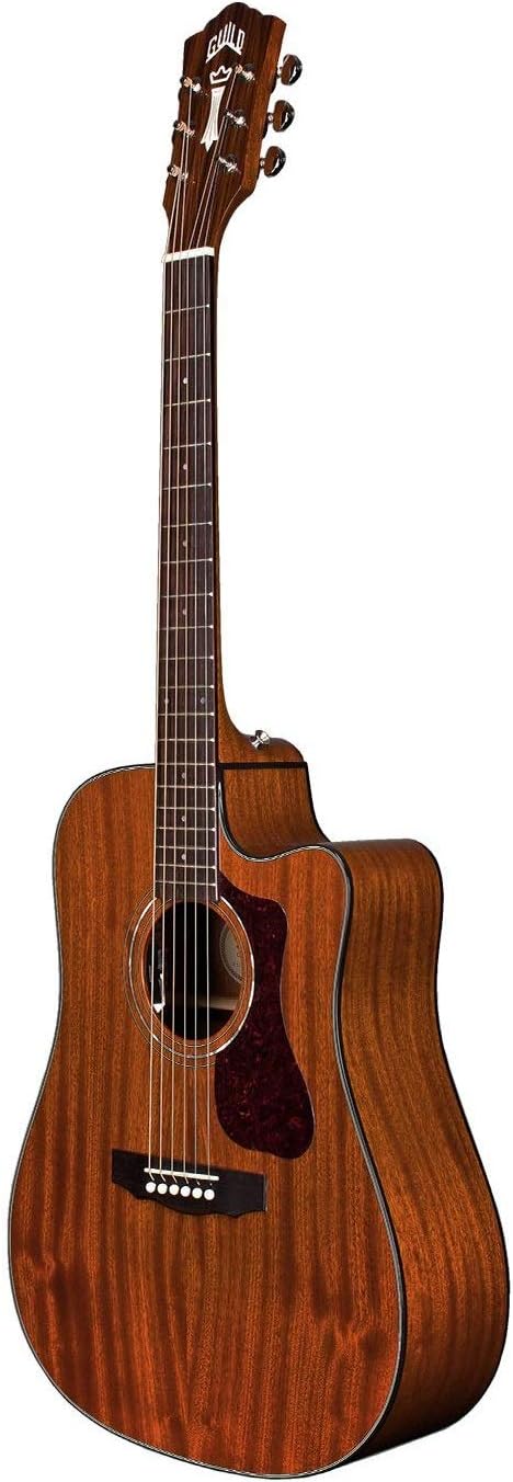 Guild Guitars D-120 Acoustic Guitar, in Natural, All Solid Woods Dreadnought, Westerly Collection, with Premium Gig Bag