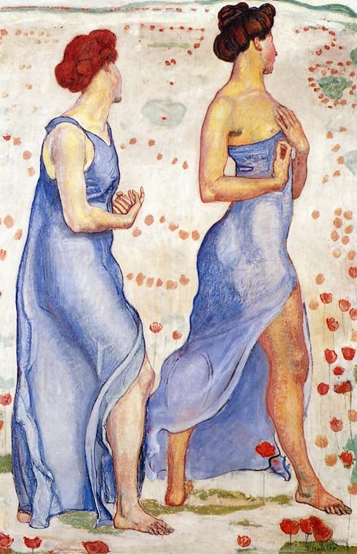 Lienzo Ferdinand Hodler de 60x90cm ideal para salones elegantes