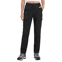 GymBrave Pantalone da Trekking Donna Estate Leggero Pantalone da Lavoro Elasticizzato