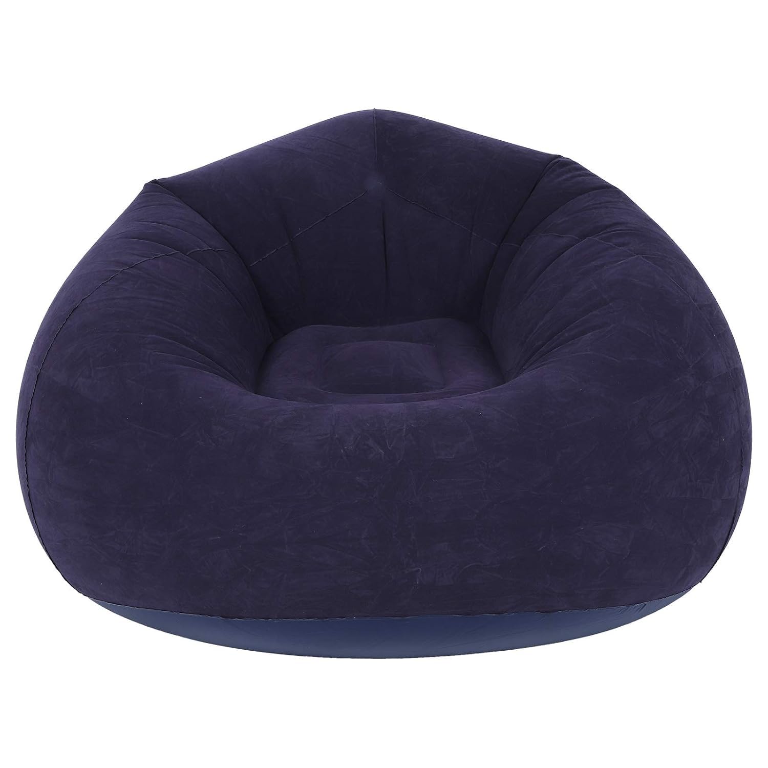 PIHARVA Inflatable Chair Sofa – Spherical Blue Blow-Up Lounger for Adults & Kids | Soft Plush Gaming Seat for Indoor, Outdoor, Camping, Garden | Portable, Stylish & Comfortable Air Chair-image-23