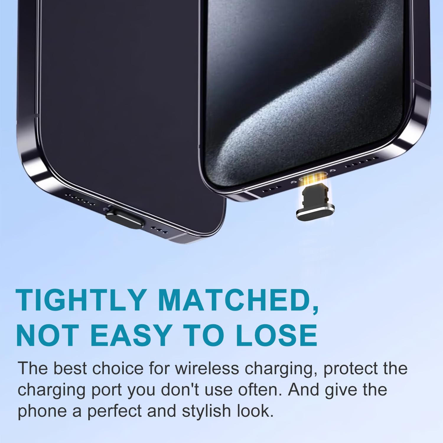 IPhone Staubstecker Für Lightning Port – 4er Set Produktbild-Vorschau 7