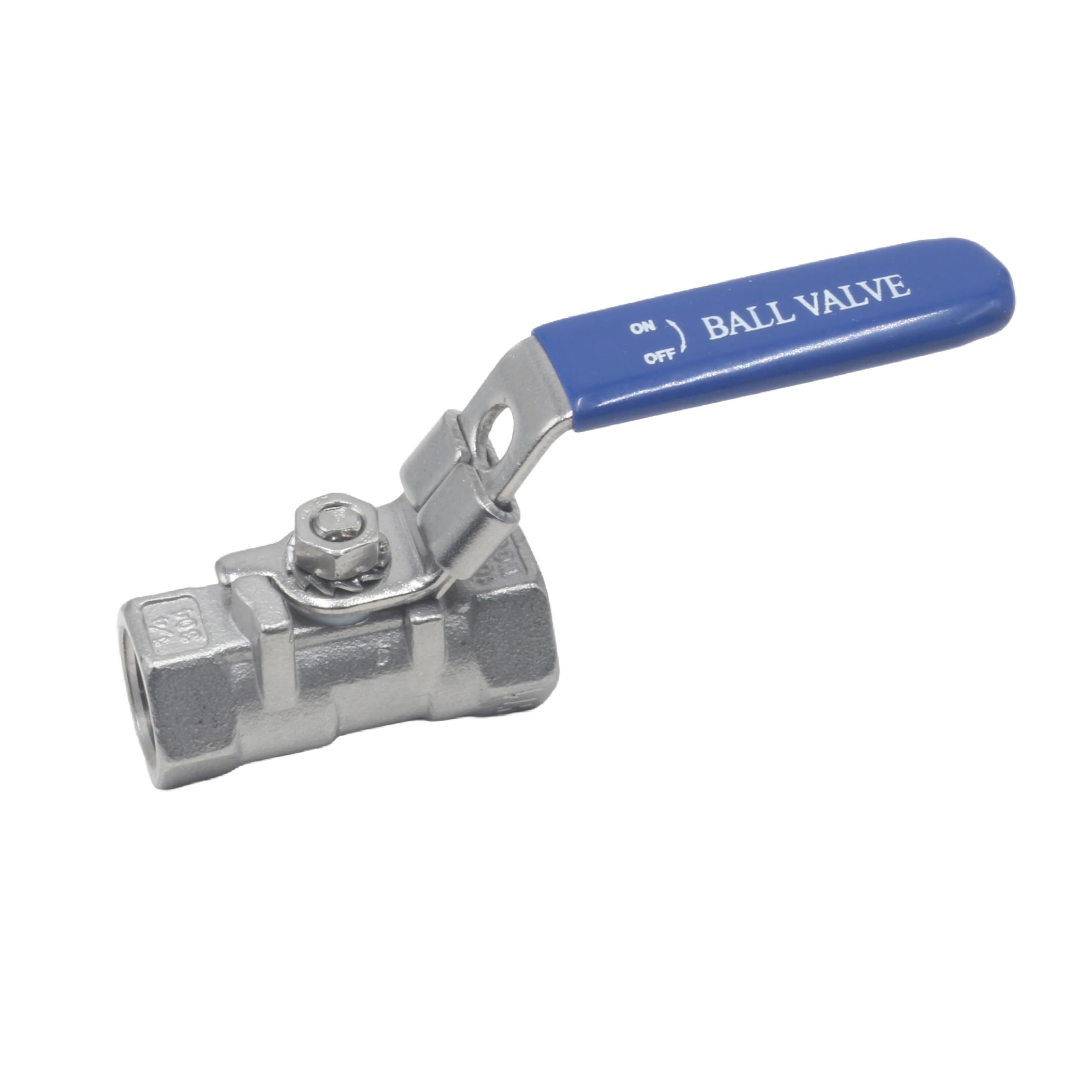 Vanne à boisseau sphérique 1/4'' NPT femelle inox 304 quart de tour