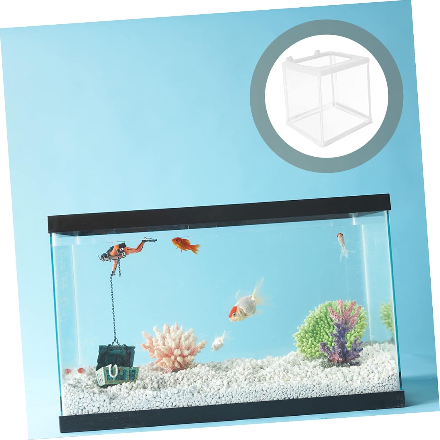 Levemolo Multi-Functional Fish Hatchery Breeding Tank Incubation Box for Aquarium