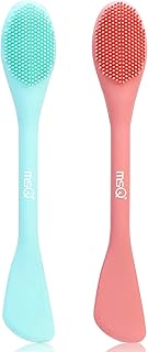 MSQ Cepillo de silicona para máscara facial, ...