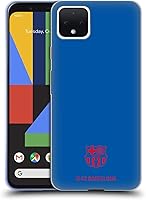 Vista 73 de Head Case Designs Funda de gel con licencia oficial del FC Barcelona Barca Crest Patterns [protección de grado militar] compatible con Google Pixel 3