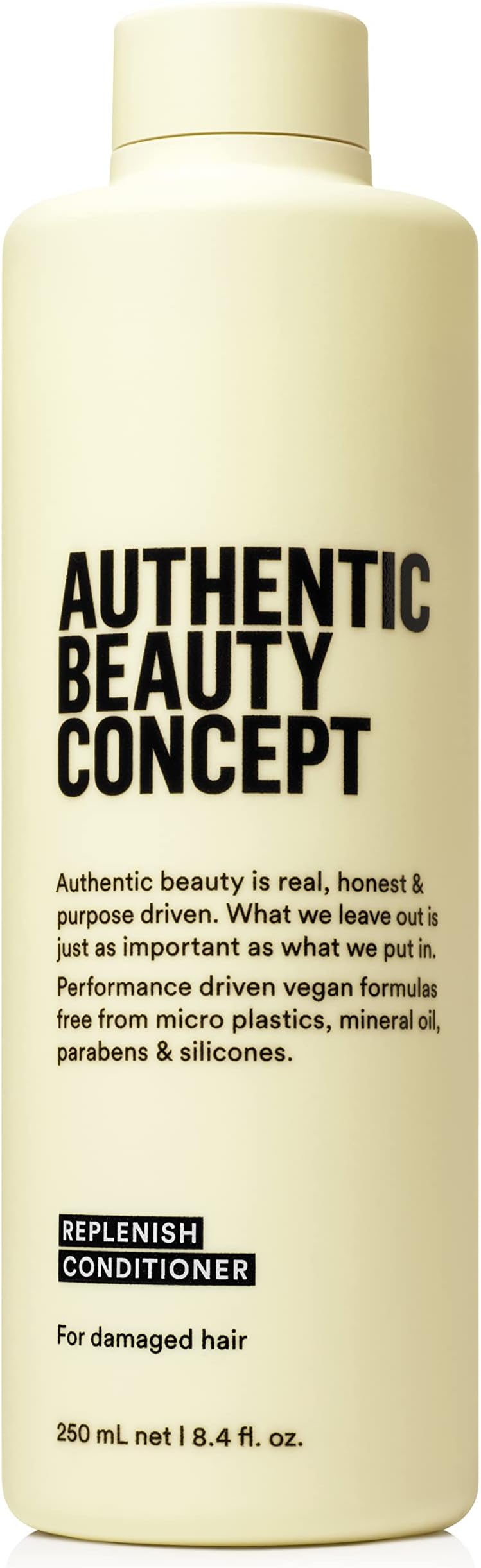 Authentic Beauty Concept Replenish Conditioner | Damaged Hair | Seals Cuticle of Damaged Hair | Vegan & Cruelty-free | Silicone-free | 8.4 fl. oz.