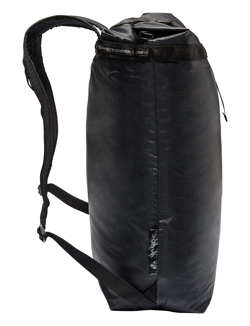VAUDE Tobel S Rucksack 10-14 L – Wendbar, Aus Recyceltem Material, Mit Lederboden, Farbe: Raisin
