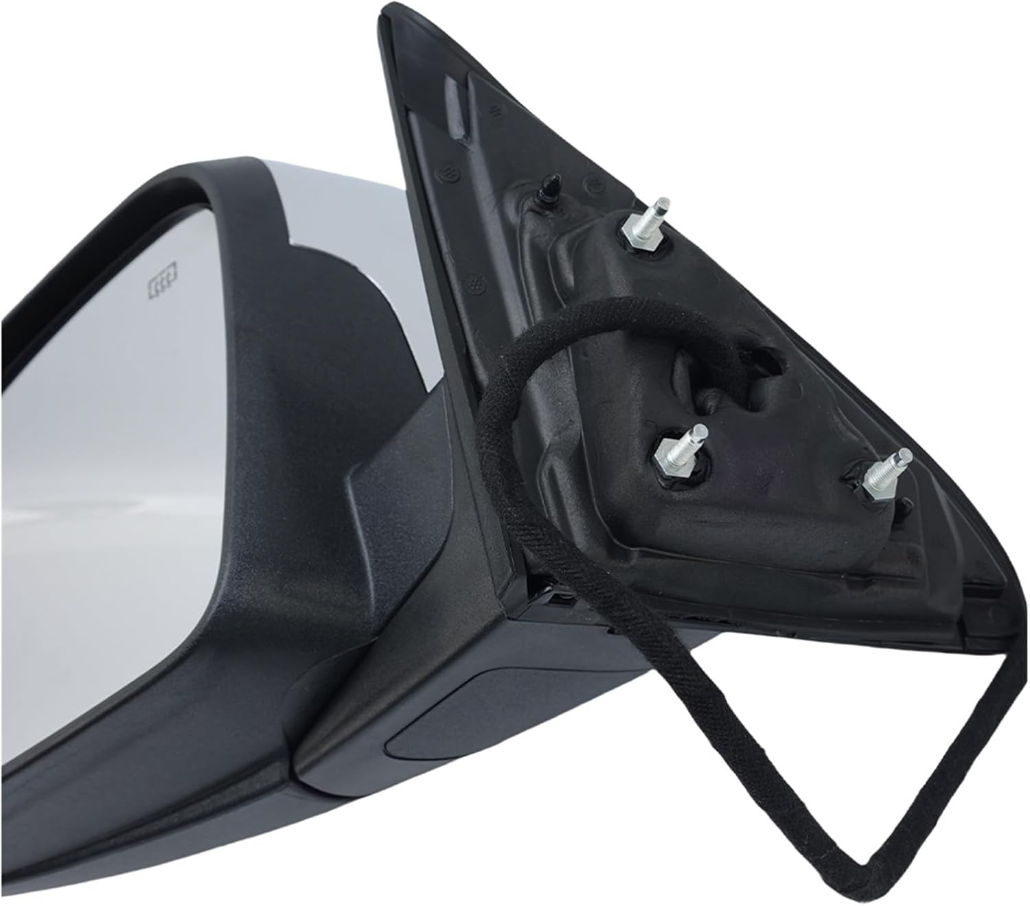 13 Wires Side Mirror Assembly Compatible For Jeep Grand Cherokee WK 2011-2022 Manual Folding Blind Spot Lights Door Wing Accessories(Army green)