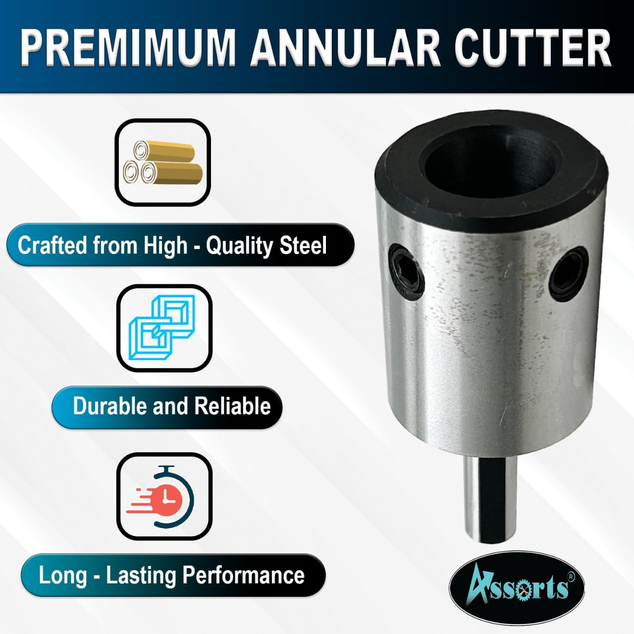 49-57-1687 for Milwaukee Threaded Steel Hawg Cutter, 4-11/16 Inch x 2 Inch + TPT Premium cart storekid