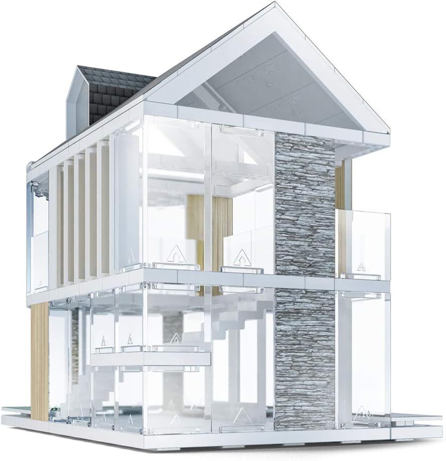 Arckit 90 Architect Scale Model Kit - Stem Learning Kit (230+ pcs)
