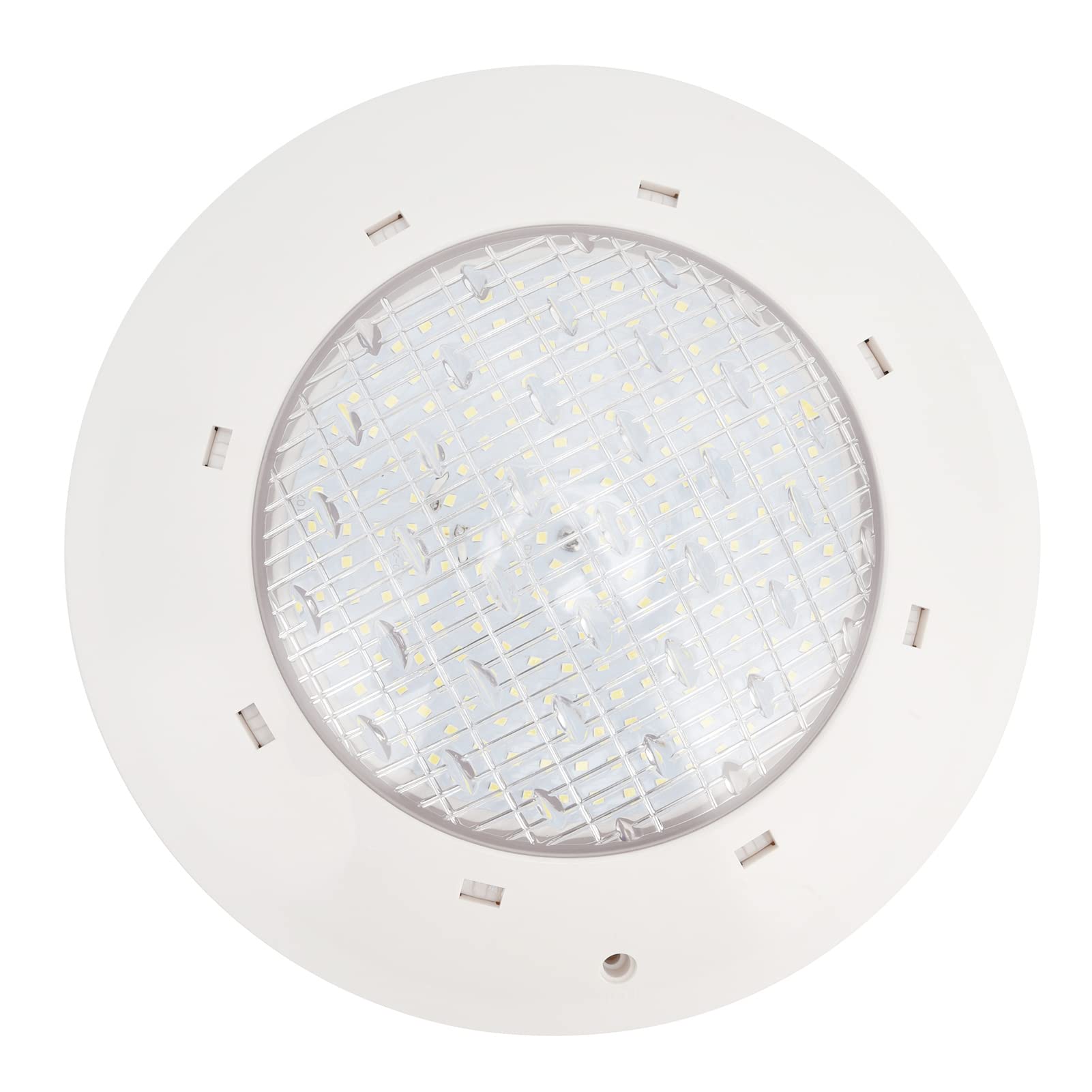 flexman Lampe de Piscine, AC12 V IP68, Éclairage LED Étanche, Lumière Blanche, Lumière sous Marine Murale pour Aquariums, Aquariums, Fontaines, Étangs (18W)